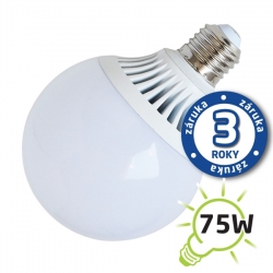 Žárovka LED E27 12W 14x LED 2835 G95 bílá přírodní 960lm 230V