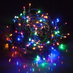 Řetěz vánoční 150 LED 20m barevná IP44 RETLUX RXL209