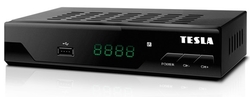 TESLA TE-300 DVB-T2 přijímač, H.265 (HEVC), FTA, DVB-T2 ověřeno