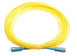 Optický patch cord, SCupc/SCupc, Simplex, Singlemode 9/125,  3m