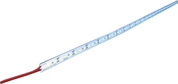 LED pásek 12mm hliníkový, 14,4W bílá 6000K 1200lm, 72x LED5730/m, IP20, délka 1m 12V