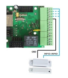 Senzor otevření dveří, okna pro Lan Controller V2, V3 v klidu rozpojeno