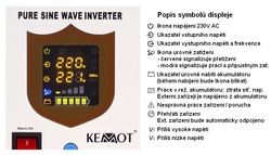 Zdroj záložní KEMOT PROsinus 300W 12V