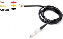 Teplotní senzor DS18B20 se 100 cm kabelem