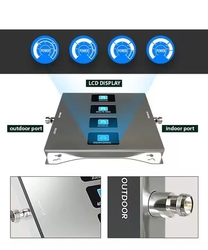 EXELENTO GSM/LTE zesilovač/opakovač signálu pro mobily - GSM+3G+4G LTE set, 4 pásma, Profi 350 mW - repeater SET - Doprava zdarma !!! 