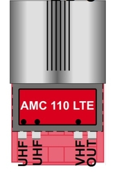 FTE zesilovač AMC 110 VHF/2xUHF 28 dB s LTE filtry