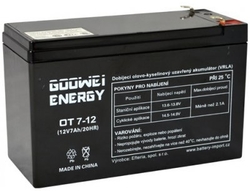 Baterie olověná, akumulátor GOOWEI ENERGY OT7-12, 7Ah, 12V ( VRLA )