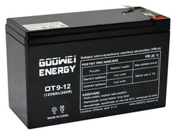 Baterie olověná, akumulátor GOOWEI ENERGY OT9-12, 9Ah, 12V ( VRLA )