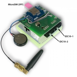 GSM komunikátor pro LAN ovladač v3.0