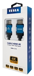 HDMI kabel TESLA CABLE HDMI 4K - HDMI kabel, certifikace 2.0, délka 1,2M