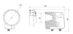 INVERTO BLACK Premium - Twin Universal 40 mm PLL LNB - 0,2 dB