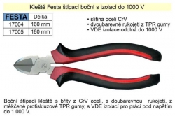 Kleště štípací boční 160mm, s izolací 1000V