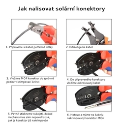 Konektor MC4 pro solární panely male (mínus) Solar Multicontact 