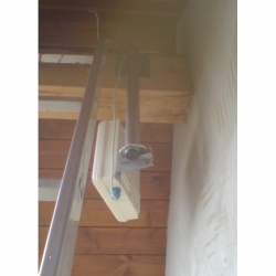 Konzole pro NanoStation na krov, trám 40cm