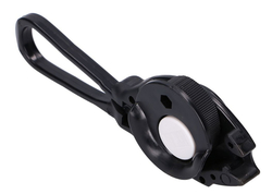 Kotva pro zavěšení FTTx drop kabelů s otevřeným očkem