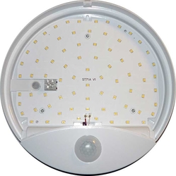 LED nástěnné světlo ST71A s PIR čidlem, 230V/10W, IP44
