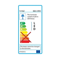 LED reflektor 30W 2500lm 230V bílá denní SLIM černý