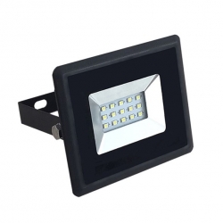 LED venkovní reflektor SLIM, 10W, 850lm, 4000K, AC 230V, černá