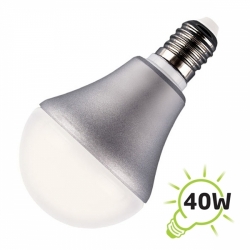 LED žárovka E14 4W 4x HIGH LED koule 50mm bílá teplá 230V