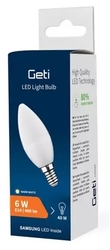 LED žárovka E14 6W C37 bílá přírodní 480lm 230V