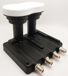 LNB Monoblock Zircon Quad M-0430 3° Orange Slim line