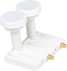 Maximum LNB monoblock TWIN PQ-32 Gold 4,3° 0,1dB