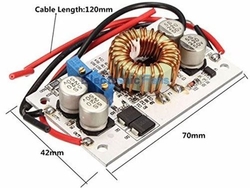 Měnič DC-DC Step-Up (zvyšuje) nastavitelný 10–50V 0–8A 250W