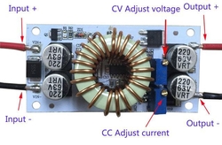 Měnič DC-DC Step-Up (zvyšuje) nastavitelný 10–50V 0–8A 250W