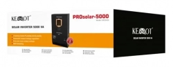 Měnič napětí KEMOT PROsolar-5000 URZ3420 3500W 48V 230V pro solární panely, čistý sinus, baterie 48V - Doprava zdarma !!!