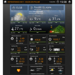 Meteostanice WarioWeather Compact (model ME13) - Doprava zdarma !!!