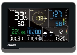 Meteostanice Ecowitt WS3900 se vzdáleným přístupem + vnější senzor 7 v 1 - Doprava zdarma !!!