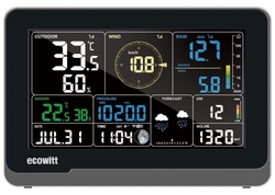 Meteostanice WS3900 se vzdáleným přístupem + vnější senzor 7 v 1 - Doprava zdarma !!!