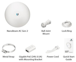 Ubiquiti UBNT NanoBeam NBE-5AC-Gen2, 19dBi