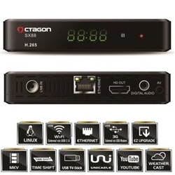 Octagon SF8008 4K UHD E2 DVB-S2X + T2/C
