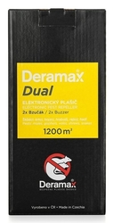 Odpuzovač krtků, hryzců - zvukový a vibrační, bateriový DERAMAX DUAL