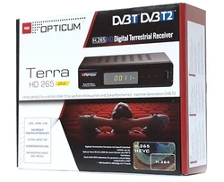 OPTICUM DVB-T2 TERRA HD265 PLUS USB HEVC LAN