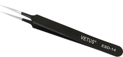 Pinzeta nerezová antimagnetická přímá, délka 122mm