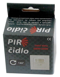 PIR čidlo místo vypínače- dvouvodičový ST02A