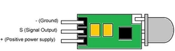 PIR modul miniaturní HC-SR505