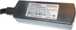 POE Splitter 802.3af/at na USB-C 5V/3A GLAN