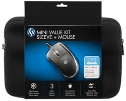 Pouzdro na notebook, tablet HP Mini Value Kit + Mouse do 10,2"