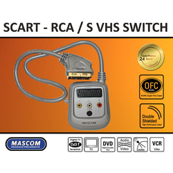Přepínač SCART - 3CINCH /SVHS