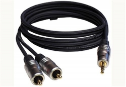 Profigold PGA3409 3,5mm jack na 2x Phono kabel - 10m