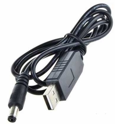 Redukce, step-up měnič USB 5V / DC5,5x2,1mm 12V/1A