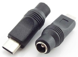 Redukce DC 2.1x5.5mm Female - USB-C Male