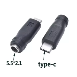 Redukce DC 2.1x5.5mm Female - USB-C Male