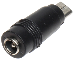 Redukce DC 2.1x5.5mm Female - USB2.0 micro Male