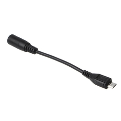 Redukce DC 2.1x5.5mm Female - USB2.0 micro Male 20cm