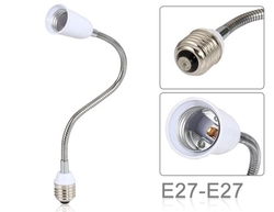 Redukce E27 na E27 ohebné prodloužení
