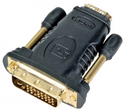 Redukce HDMI A female - DVI-D male